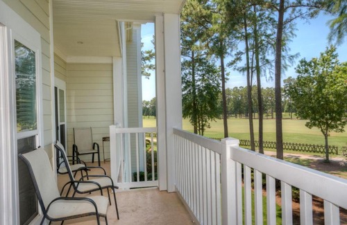 Carolina Forest Apartment | World Tour 206 Augusta by Palmetto Vacation Rentals