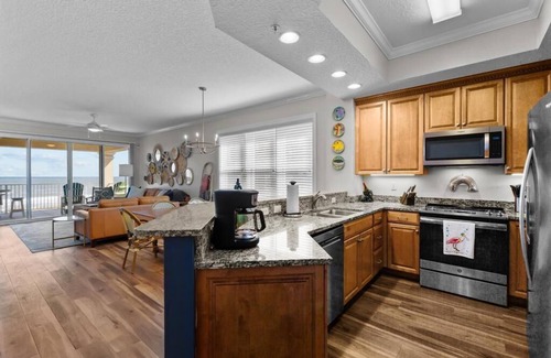 Vilano Beach Condo | WOW. Oceanfront Luxury. Unbelievable views of surf and sand. Near St Augustine.