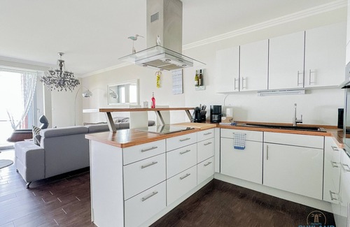 Cuxhaven Apartment | Yachfafen Residence Apartment 18 - Exclusive vacation apartment with sea view