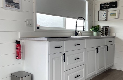 Sharp Park House | You'll love this unique and romantic ocean view escape tiny house.