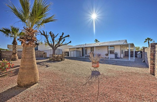 Foothills House | Yuma Vacation Rental with Yard and Grills!