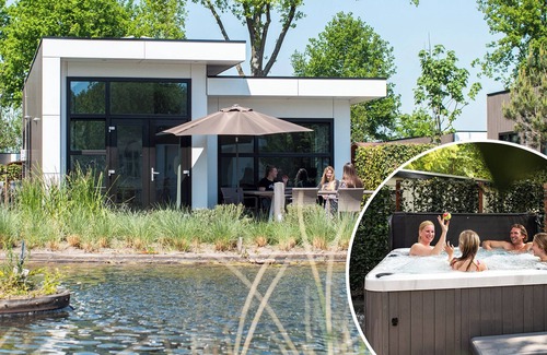 Cromvoirt Ski Chalet | ✓ Z Module at Résidence de Leuvert ✓ Holiday home for 6 persons ✓ Located near Den Bosch (Noord-Brabant) ✓ Near De IJzeren Man ✓ Book directly through the park