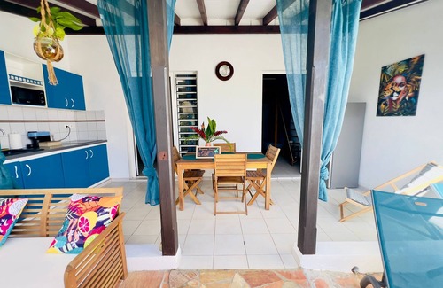 Sainte-Luce Apartment | Zandoli, swimming pool, sea view, peaceful, garden
