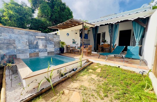 Sainte-Luce Apartment | Zandoli, swimming pool, sea view, peaceful, garden