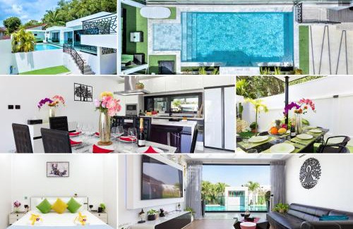 Rawai Villa | Zen Luxury Villa Phuket 4BR-3BA, Mineral immersion pool, dedicated children's zone, Smart tech, Spacious rooftop, commanding mountain views