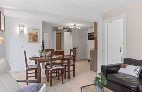 Zermatt Apartment | Zermatt, 4 pers/3 beds - Balcony with view & garden