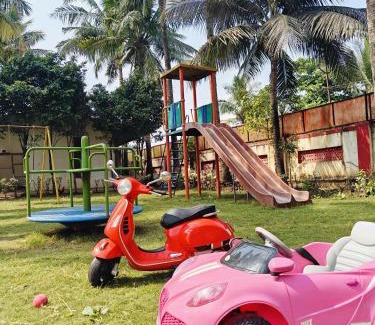 Karjat Apartment | Zio Origins- Pool, Play area, BBQ