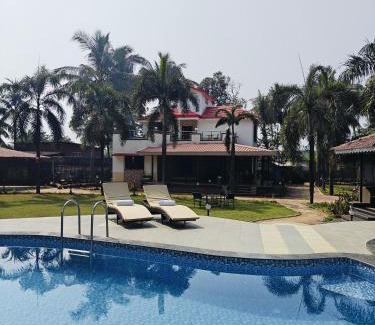 Karjat Apartment | Zio Origins- Pool, Play area, BBQ