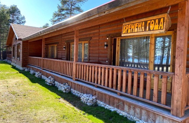 Карелия коттедж Времена года