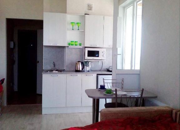 Студия с панорамным видом на Свободной ул