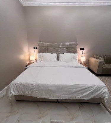 شقة أنيقة غرفة نوم وصالة الفيحاء