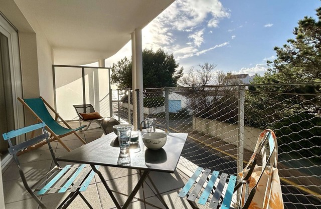 1-Bedroom Apartment, 2 Guests, La Guérinière, Balcony, Parking