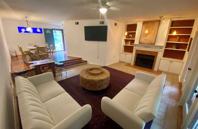 10 miles to beachn5 mi to downtownnCreek and deck in backyardnWasher Dryer