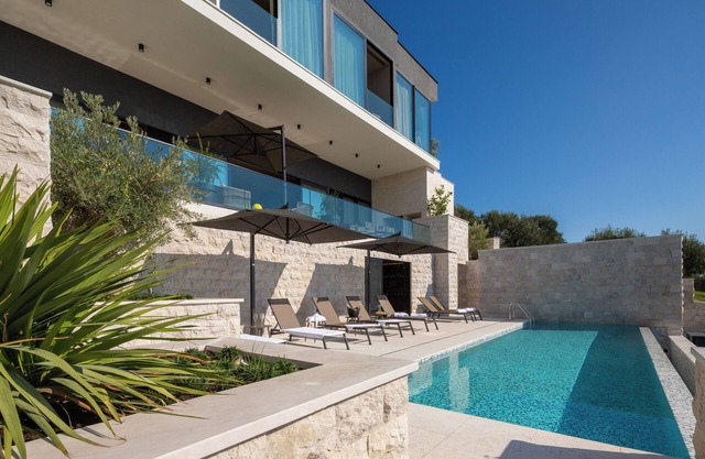 10 Rooms Twin Villas with Amazing views of the Adriatic Sea and Elafiti islands