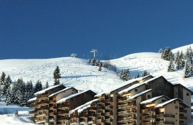 10m from ski slopes, 3rd floor, view mountain, balcony, tv, ski locker, 35m², Auris en Oisans