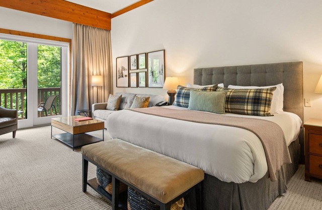 #1125 Inside The Lodge At Spruce Peak NEWLY REMODELED | Mount Mansfield views, Private!