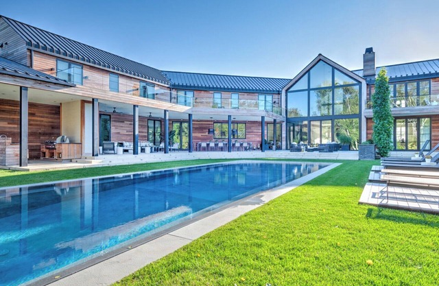12,000 sq ft of Luxury, Modern Design, Full Gym, Indoor and Outdoor Dining.