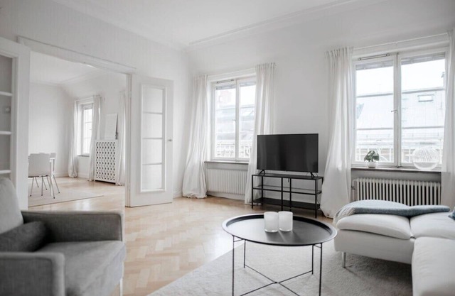 130 SQM Top floor apartment in Östermalm