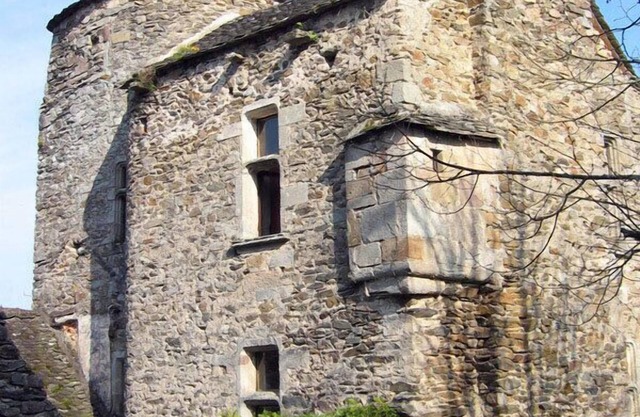 13th century tower house in south of France