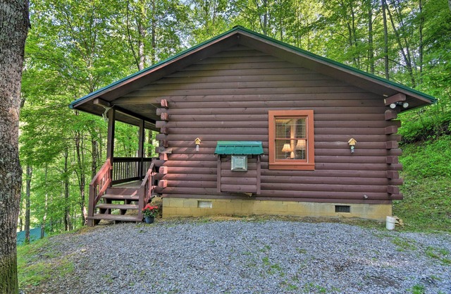 18 Mi to Smoky Mtn Nat’l Park: Clyde Cabin