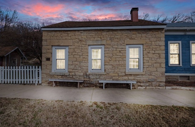 1870's Estate Style Home with private courtyard.