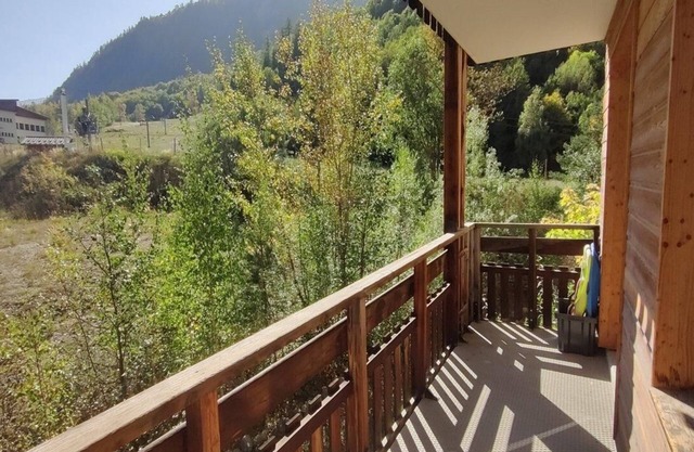 1st floor, view mountain, balcony, ski locker, 35m², Pelvoux