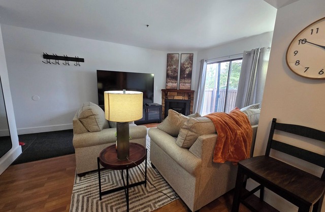 2-bedroom condo in Park City near mountain resorts for skiing, biking, hiking.