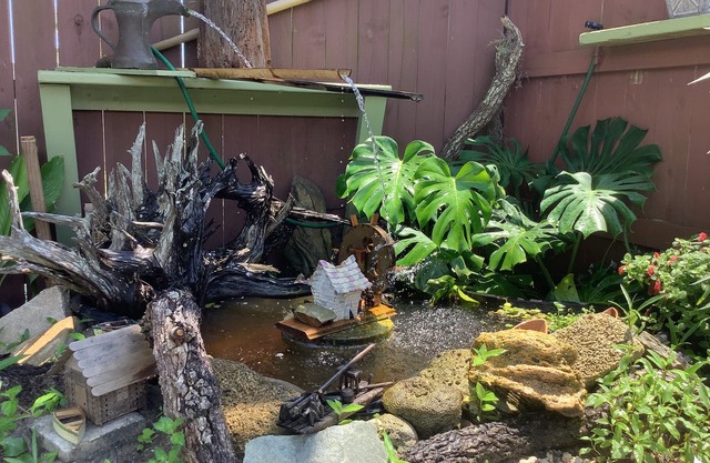 2 blocks to beach, close to Publix, .with relaxing yard & private park.