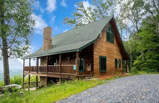 2 Family Log Cabin ❃ A+ Vistas ❃ Starlink ❃ Fire Pit ❃ 15 miles to National Park