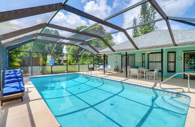 2 Mi to Water: Sebastian Home w/Heated Pool!