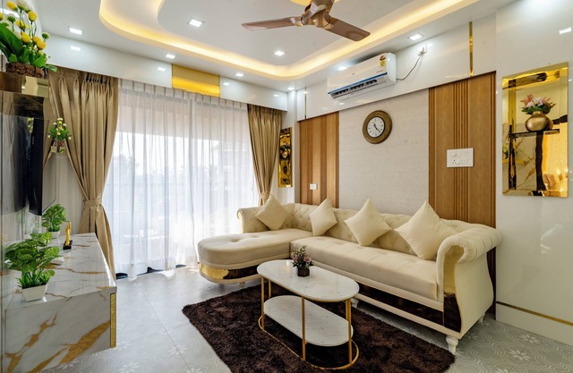 2 mins to Candolim Beach! Modern 1BHK w/Pool & Balcony