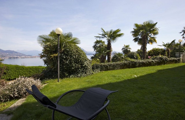 2-room apartment with terrace and garden in an Art Nouveau villa with communal pool