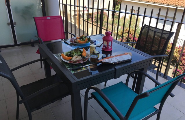 2 Terrasses entre Mer et Montagne T2 52m2 air-conditioned with WiFi. Rated 3 ⭐️