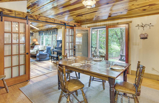 20-acre Cabin w/Pond: 6 Mi to River Arts District