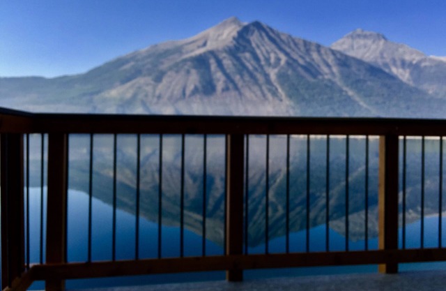 2026 bookings open Oct 19 noon PDT. Inside Glacier NP Lake front home, pvt deck
