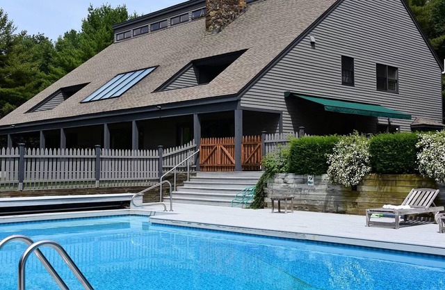 22 ACRE 7 BR PRIVATE ESTATE WITH POOL, GUEST HOUSE AND SWEEPING BERKSHIRES VIEW