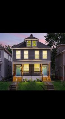 25 2 homes side by side downtown with fenced yard and hot tub