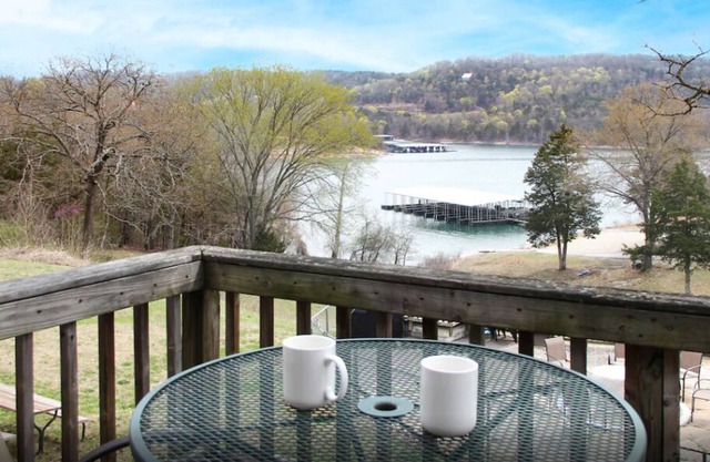 2BR Waterfront Cabin w/Pool + Swim & Boat dock
