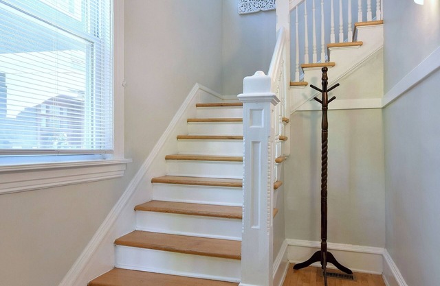2nd floor walk up 3 bedroom 1 bath with parking