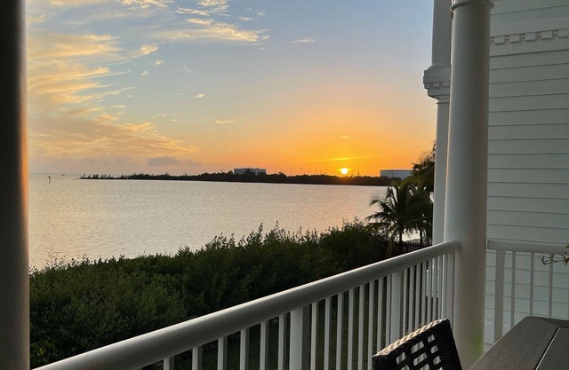 3 bedroom 2 bath Ocean front condo on marina with opt boat slip.