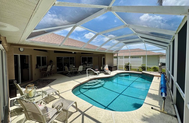 3-bedroom house in charming Rotonda West with a heated salt water pool