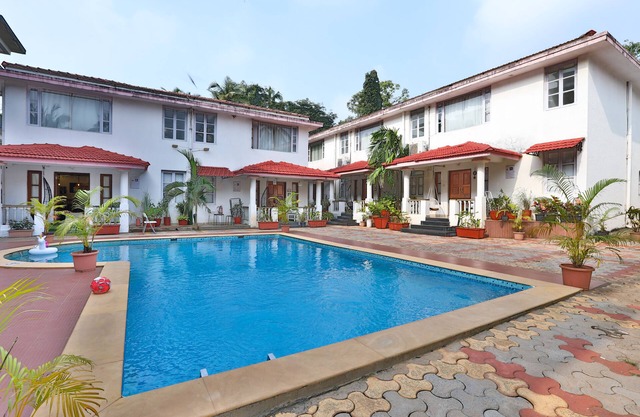 3 Bedroom Perfect Stay Villa in Vagator with Pool
