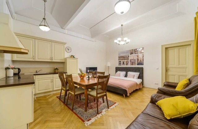3-room apartment in the center of Prague