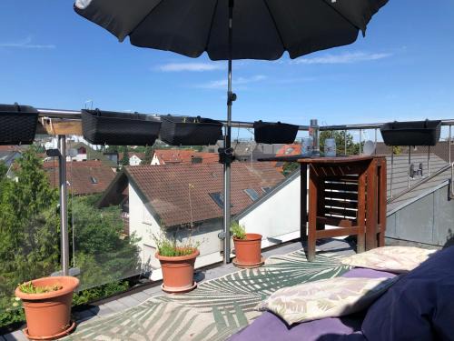 3-room apartment with terrace and carport in Filderstadt