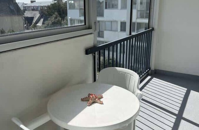 32m2 apartment near thalassotherapy center and beach