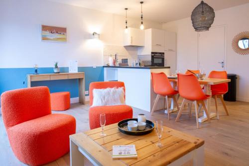 350m plage de la Cale de Beg Meil, cocon pour 2