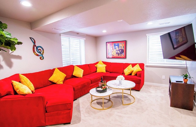 4-Bedroom Comfort Near It All Fire Pit & More!