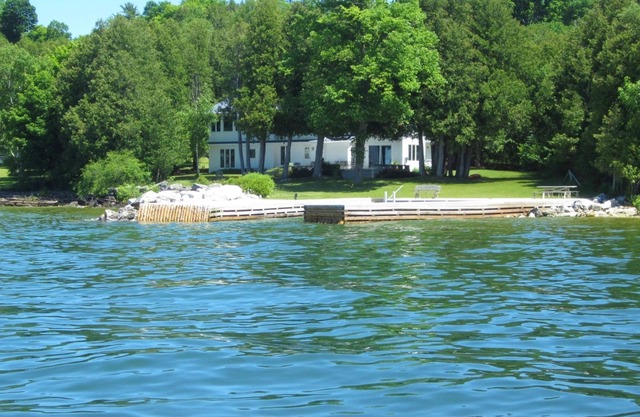 4 bedroom home on the water with westerly views of sunset!