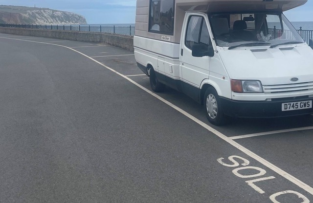 4 Berth Motorhome Hire on the Isle of Wight. accommodation Only or Self Drive