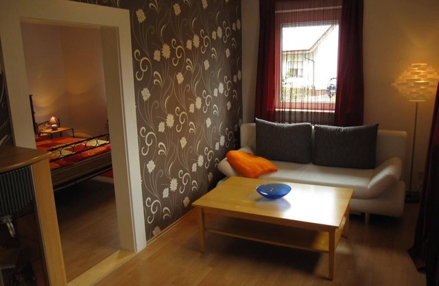 45qm-große Ferienwohnung mit getrenntem Wohn-/Schlafbereich